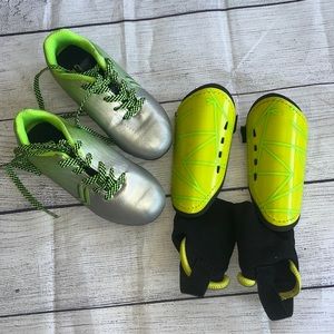 Cleats and  Shinguards